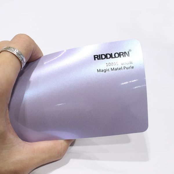 Purple Diamond Color TPU Car Paint Protection Film Shiny Colors Car TPU Vinyl Film