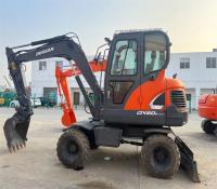 Excavateur hydraulique Doosan d'occasion Excavateur de propriété prédétenue Radius 7530 mm