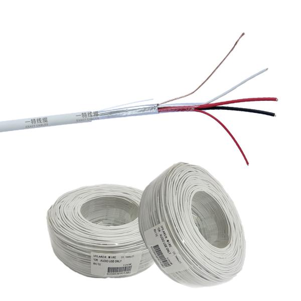 2X0.5 2X0.22 CPR CCA/TC/BC/TCCA Stranded Composite Alarm Cable Performance Guaranteed