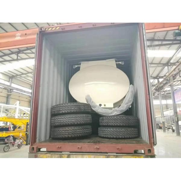40000 Liters Liquid Tanker Trailer FUWA 13T Axle Fuel Tank Trailer