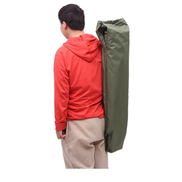 Зеленая кровать спать располагаясь лагерем кровати Оксфорда стальной трубы складывая на открытом воздухе для взрослых