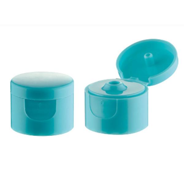 JL-CP102 18 20 24 28 410 415 Plastic Flip Top Caps Smooth Screw Shampoo PP