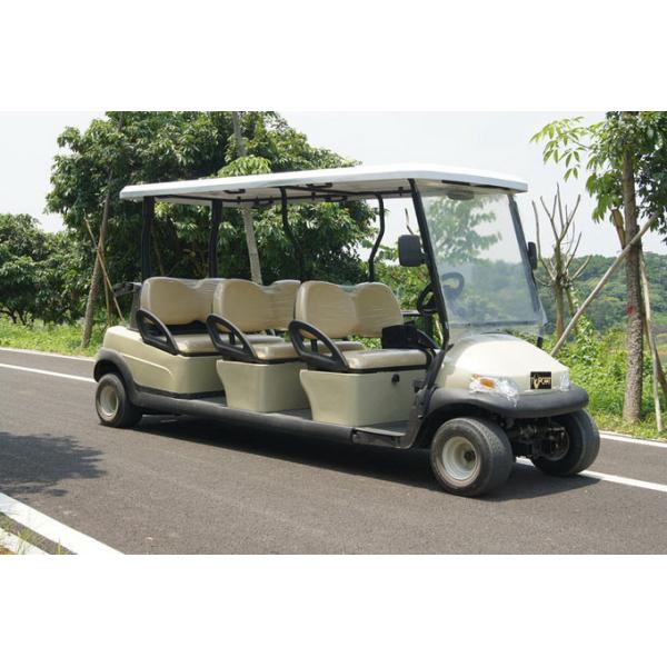 Park 6 Seater Golf Cart Electric Sightseeing Car With 3.7kw KDS Motor