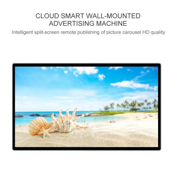 32 43 50 55 Inch HD Catering Promotional Elevator Wall Mount LCD Display