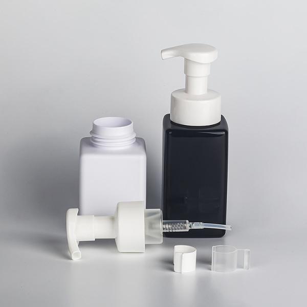 500ML Cosmetic Foam Bottle , Eco Friendly Luxury Plastic Foam Dispenser Bottle