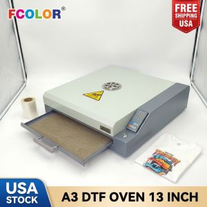 FREE SHIP to USA A3 DTF Oven 13 Inch Automatic Shaker Timer Control for DTF Printing US Stock Ready