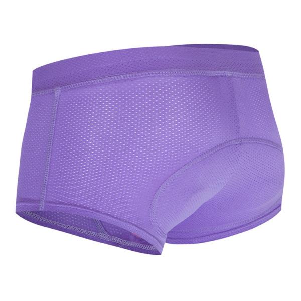 Women's Outdoor Bicycle Biker Underwear Slim Elastic Breathable Shockproof 3D Silicone Cushion Underwear