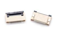 types de connecteur du connecteur FPC de lancement de 0,5 millimètres, avec LCP, blanc, estimation d'inflammabilité (UL94V-0)
