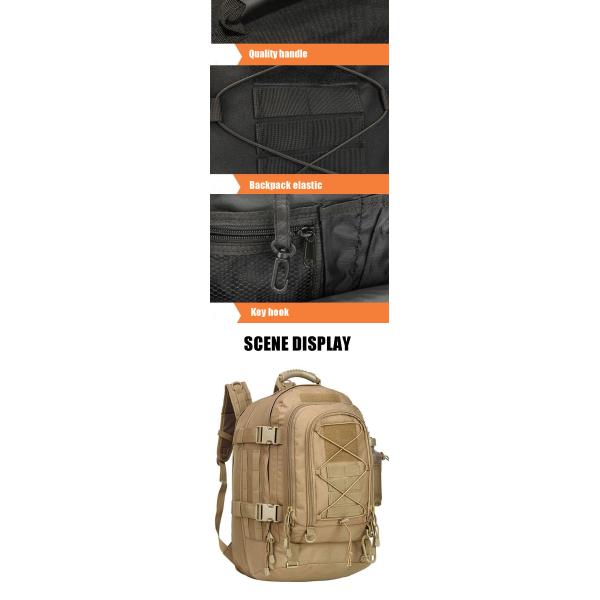 Logo personnalisé Sac à dos de sport en plein air Sac à dos de randonnée à vélo Grande capacité Multi couleur