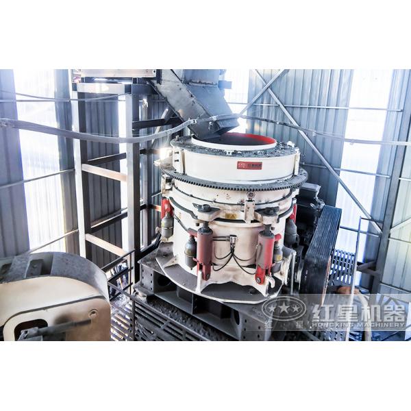 HPM Multi-cylinder Hydraulic Cone Crusher HPM300 Reduces the Consumption of Spare Parts