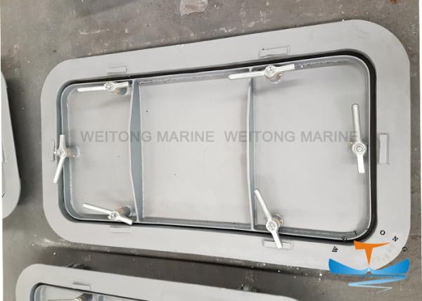 Single Leaf Marine Watertight Doors 0.06Mpa-0.5Mpa Pressure With Singlle Handle