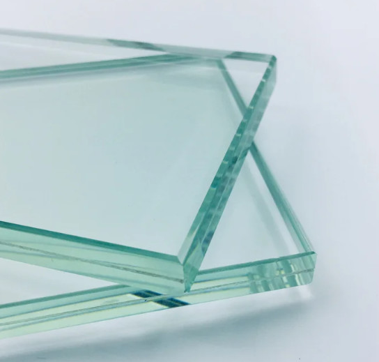 6.38-40.38mm PVB Clear Laminated Safety Glass Customized