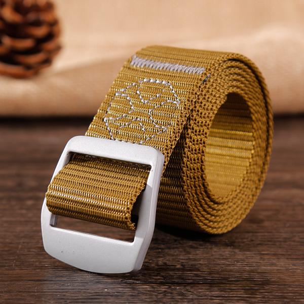 Mountaineering Tactical Webbing Belt Military 3.7cm Zinc Alloy Buckle