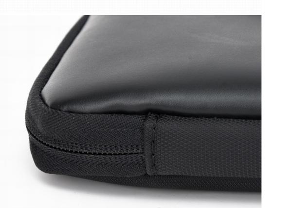 A luva preta do portátil ensaca a luva protetora de nylon do portátil para a tabuleta de 15,6 polegadas