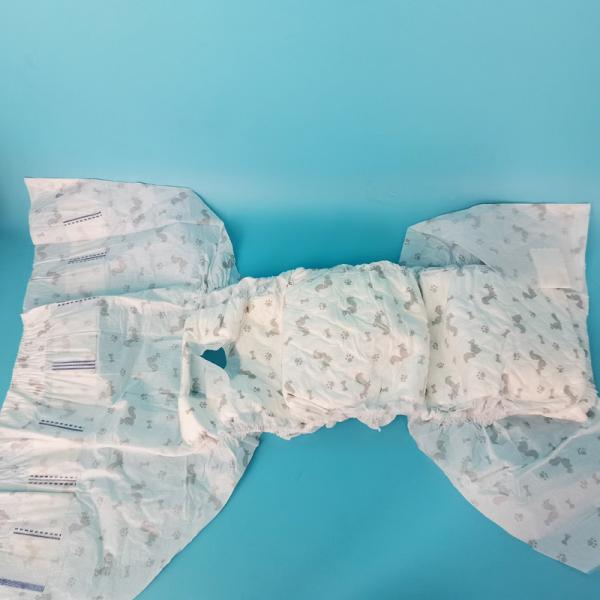 Специализированный синий большой пеленок для собак для домашних животных 3D канал предотвращения утечки