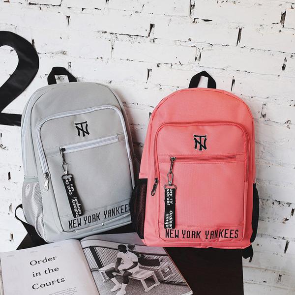 Korean version of cool letters backpack students fashion large capacity schoolbag waterproof casual backpack girl