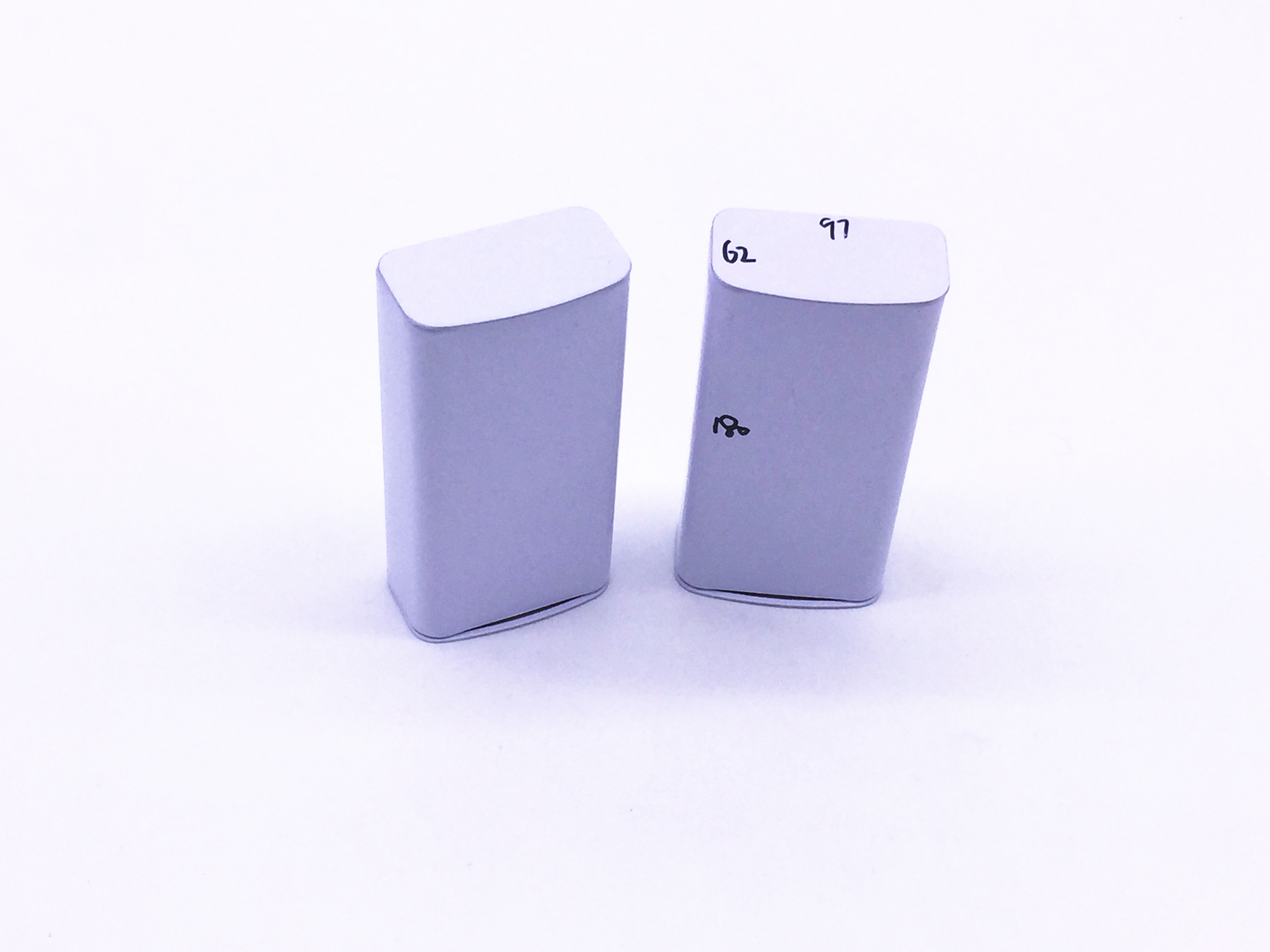Rectangular Tin Containers For Mint / Biscuits 4c Offset Printing