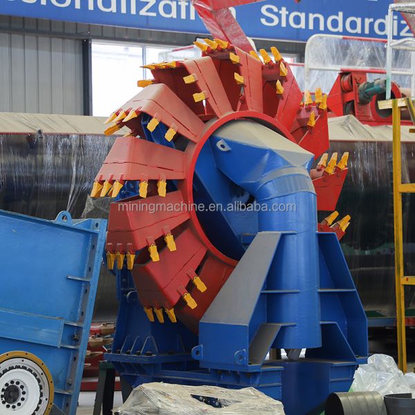 Portable 450m³/h Diesel Engine Cutter Suction Dredger for River and Lake Dredging