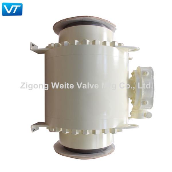 Class 900 Pipeline Ball Valve API6D 30 Inch Trunnion Style Bare Stem