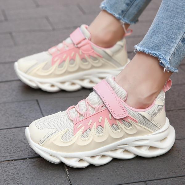 Architectural Shape OEM Children'S Sport Shoes Simulation Butterfly Wings 3D Lines