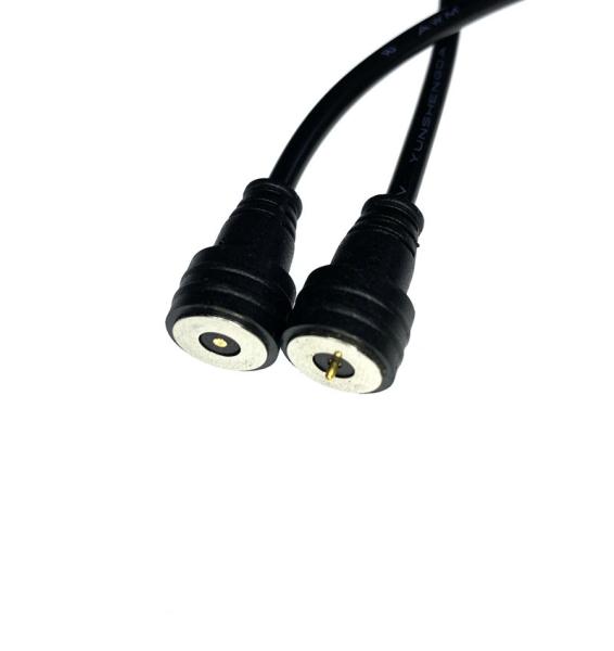 Pogo Pin Connector DC Power Adapter Magnetic Charging Cable Male Female Expansion Cable