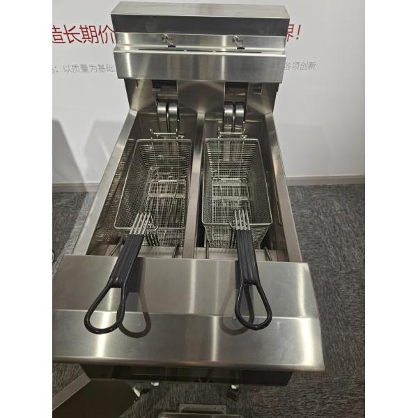 OFE-213L14.3kw 380V Touchscreen Smart Panel With Oil Filter System Electric Open Fryer