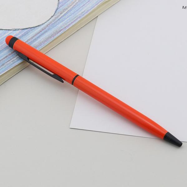 Colorful Metal Ballpoint Pen Touch Screen Twist Stylus Ball Pen For Office Business