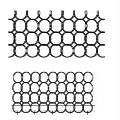 Anti Tank Barrier Wire Mesh Tank Track Wrapping Wire Mesh Tank Obstacle Security Mesh