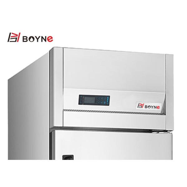 Подносы пекарни половинной двери кухни 2 нержавеющей стали коммерчески вводят холодильник шкафа