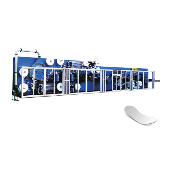 450KW PLC Control Sanitary Pad Cutting Machine 200pcs/Minute