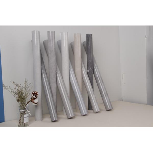 122cm de ancho Pared de cocina y baño Tapete de mármol con patrón geométrico a prueba de agua