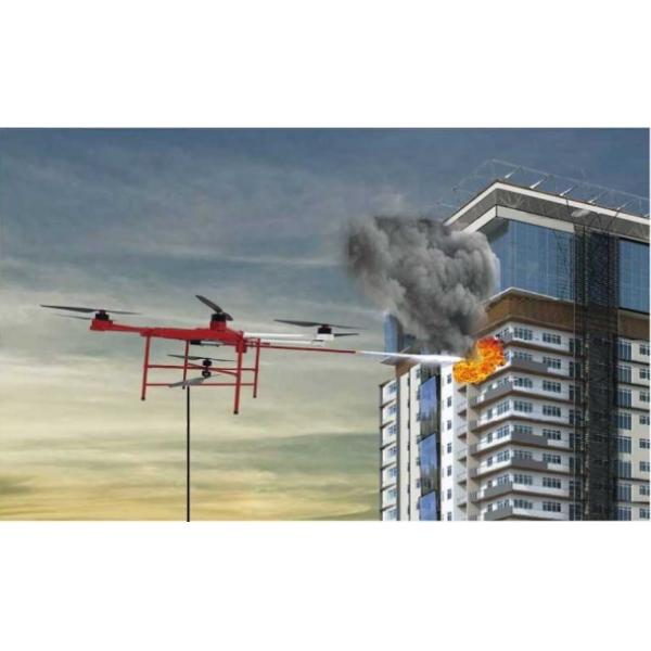 Сломленный Uav трутня функции окна противопожарный поливает из шланга причаливать тип