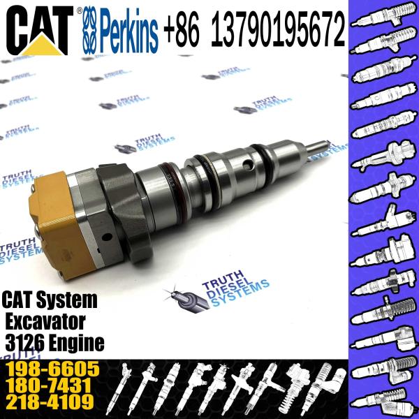 Série comum do CAT 1986605for 325C E325C do injetor de combustível diesel 198-6605 do trilho do injetor do motor diesel do CAT
