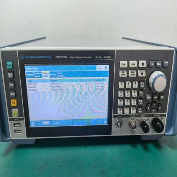 Rohde Schwarz SMBV100B Vector Signal Generator 8 kHz 6 GHz RF Bandwidth 1 GHz Modulation for Communications Testing Lab