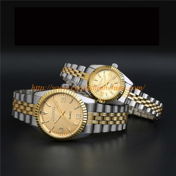 004C Your Logo Customized Watch Tone Colored Watch Couple Watch Quartz Watches for Women