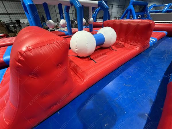 0.9mm PVC Floating Inflatable Water Park Lake Inflatable Water Games Inflatable Aqua Park For The Sea