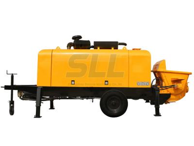 Hydraulic Secondary Constructional Portable Concrete Pump 30mm Max Aggregate Size
