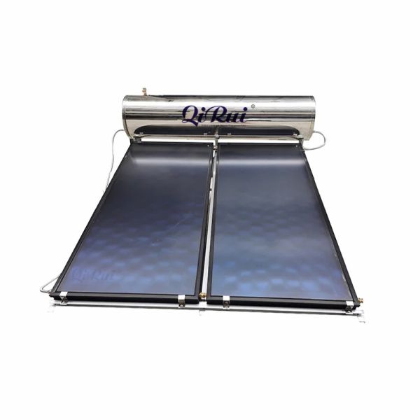 100L 150L 200L 250L 300 Liter Enamel Jacket Tank Chauffe-Eau Solaire Price High Pressure Solar Geyser Flat Plate Hot Water Heater Heater System