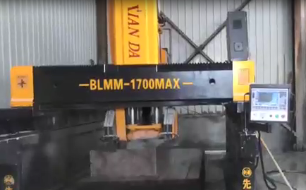 Máquina de trituração de mármore com superfície de corte plana