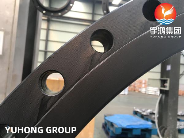 Gás de óleo da flange ASTM A105 do aço carbono que sonda o alimento químico de aquecimento da fabricação