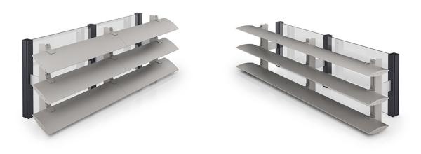 External Louver | Sun Control Louvre Shading | Louver Aluminum  Profiles in Powder coated/PVDF