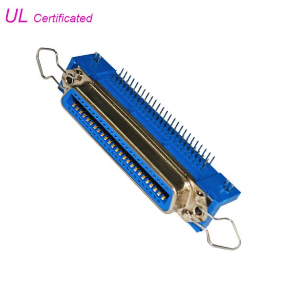 Conector do PWB de 36 Pin Centronic Female Right Angel com travas da mola