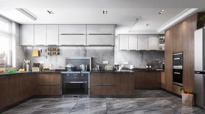 High Space Typical Shaker Door Flat Pack Kitchen Island Storage Cabinet With Overhang Island