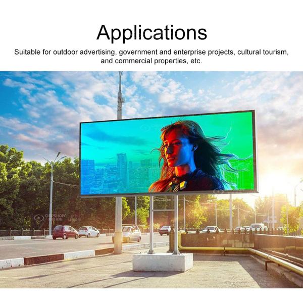 960x960 Waterproof Outdoor Led Advertising Screen P5 Billboard Wall Video Panel Fixed 960*960 LED Display