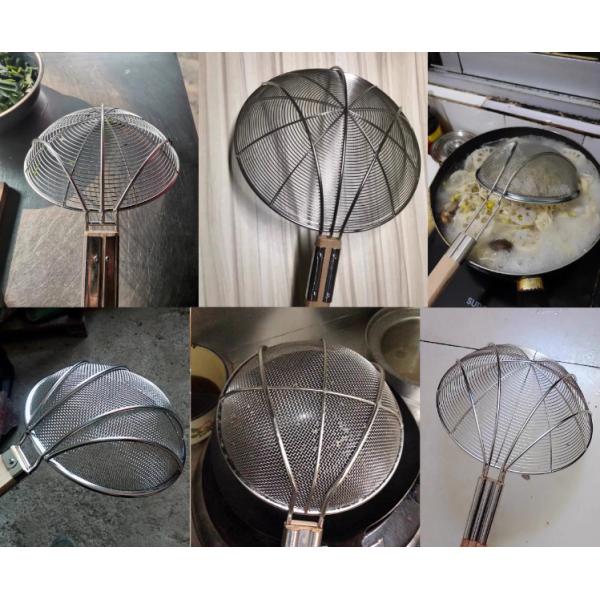 201 фильтр из нержавеющей стали для бытовых нужд с деревянной ручкой