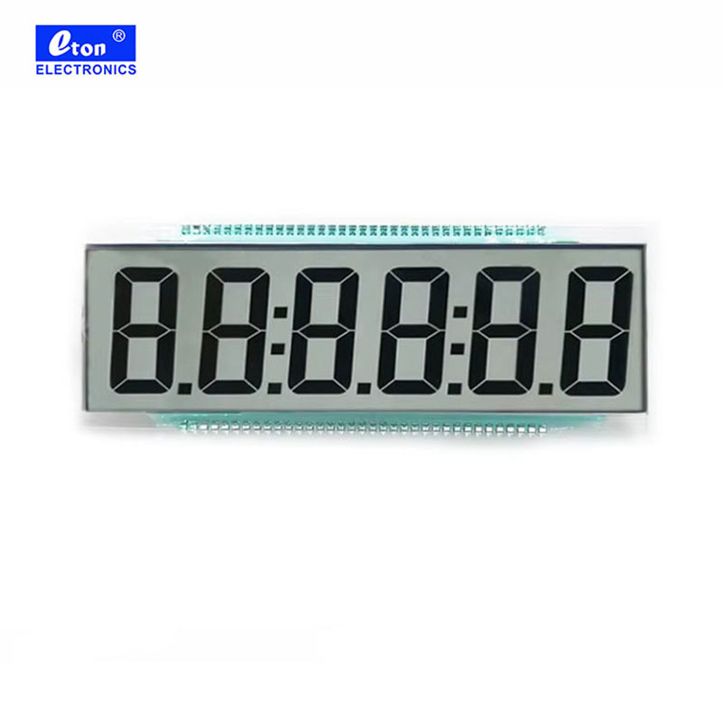Custom Big Small 7 Segment Monochrome Display Screen Glass Panel Module TN LCD Display