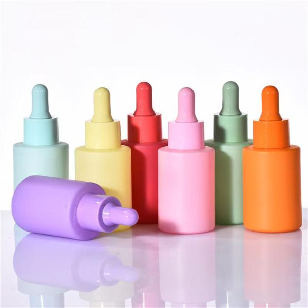 エッセンシャルオイルの空瓶 カスタムカラー ブラックドロッパー 5ml 10ml 15ml 20ml 30ml 50ml 100ml
