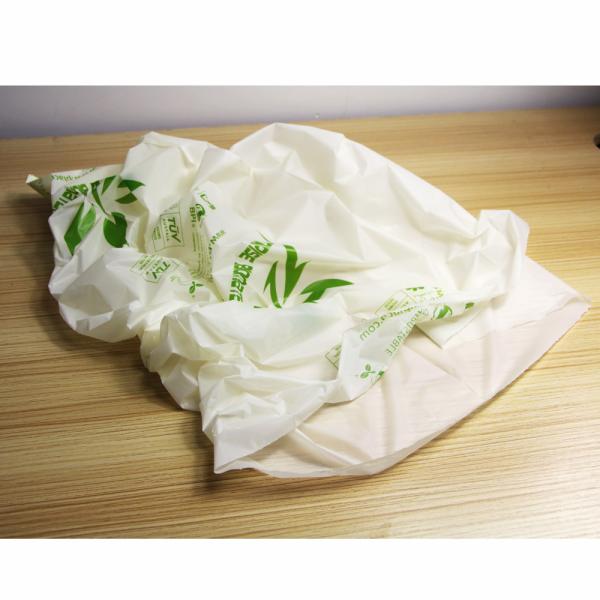 Custom Cornstarch 100% Compostable Biodegradable Trash bag,PLA compostable plastic fresh vegetables packaging bag PBAT