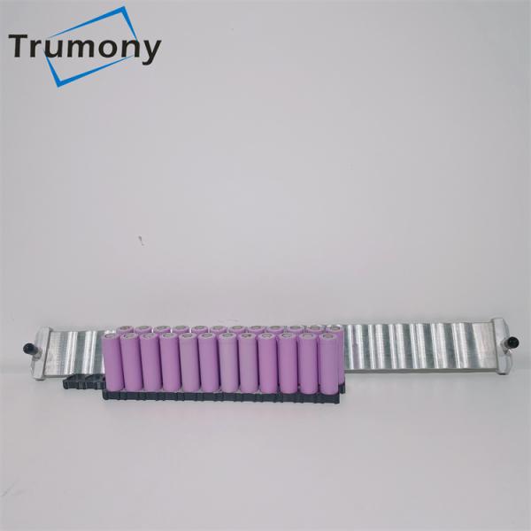 Electric Pickup Truck Aluminium Cooling Cooled Plate For Cylindrical Cells
