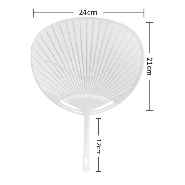 Promotional Sublimation Plastic Advertising Fan Personalized Hand Fans With Photo